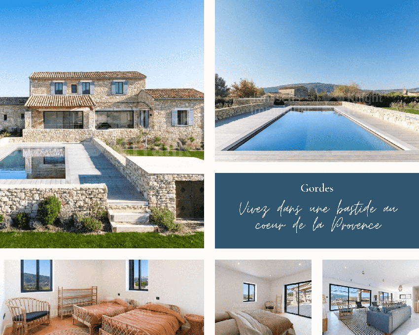 Exceptionnel mas en pierre proche de Gordes