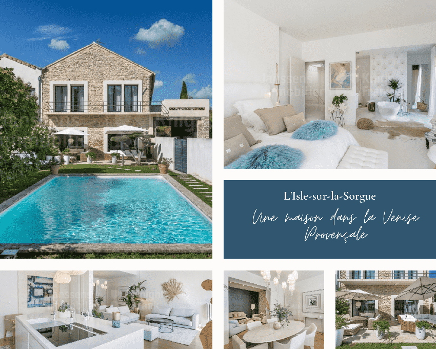 Belle propriété à l'Isle sur la Sorgue