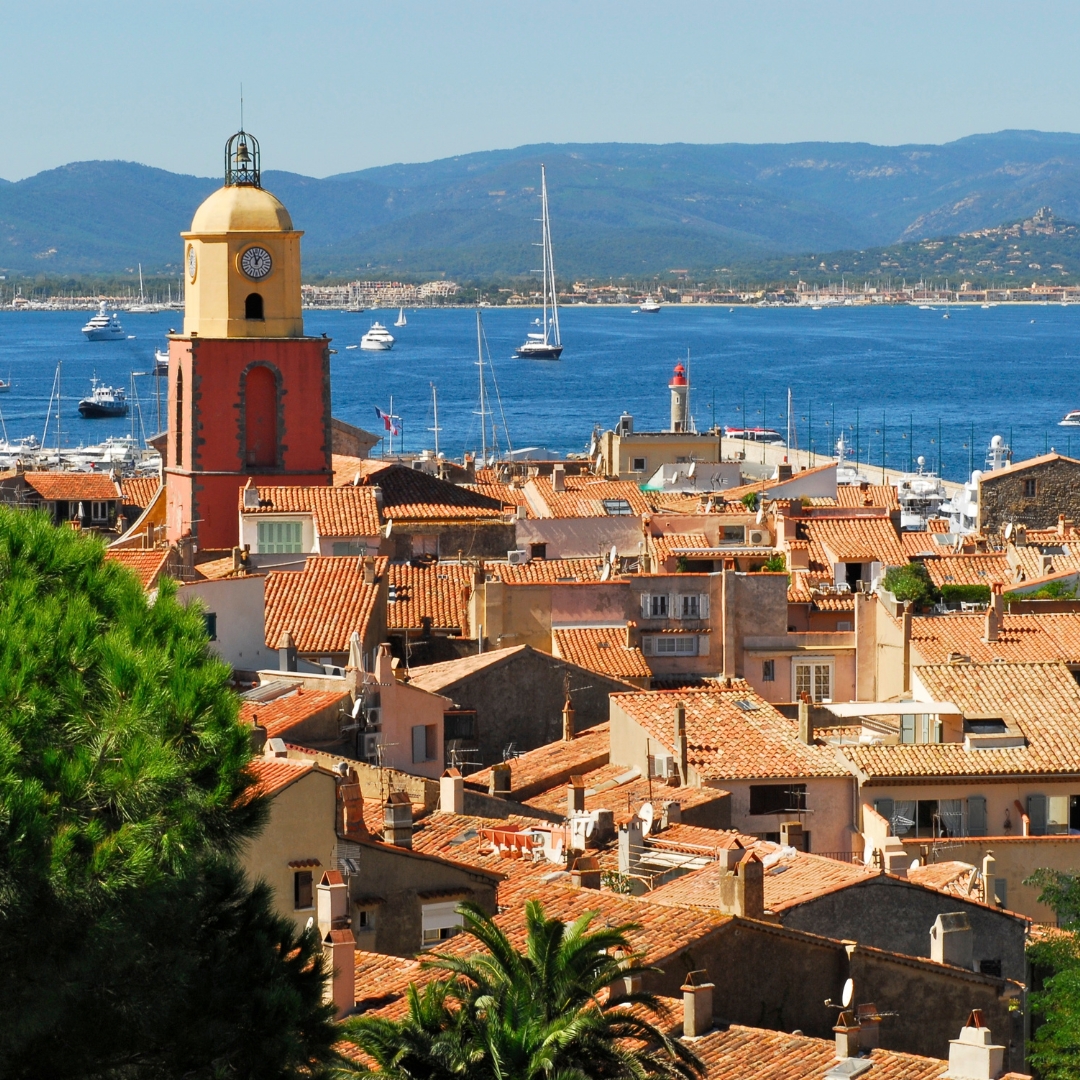 Vue de Saint-Tropez