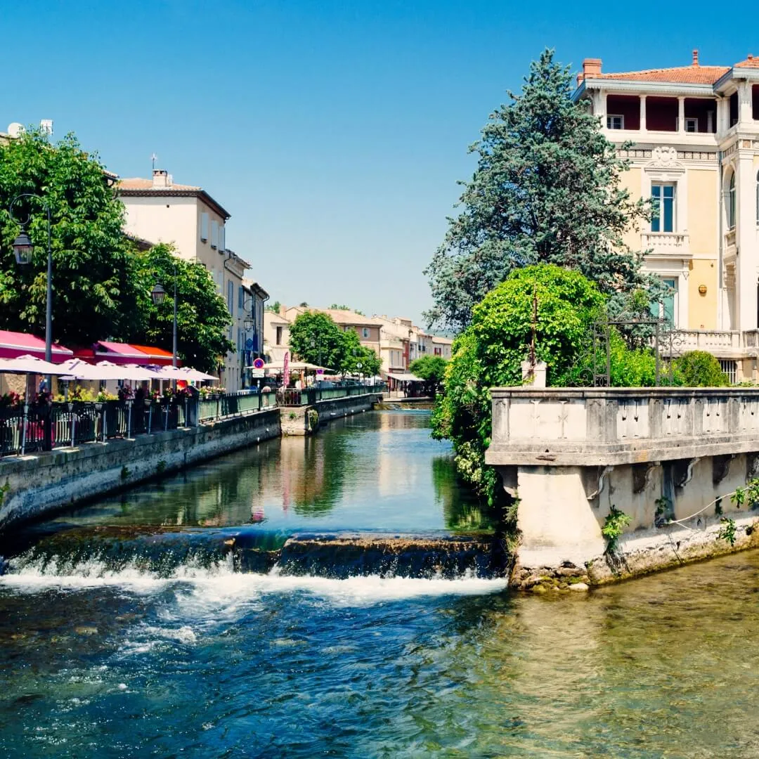 Vue de l'Isle-sur-la-Sorgue