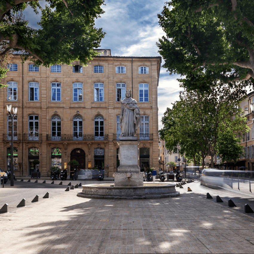 Cours Mirabeau à Aix-en-Provence