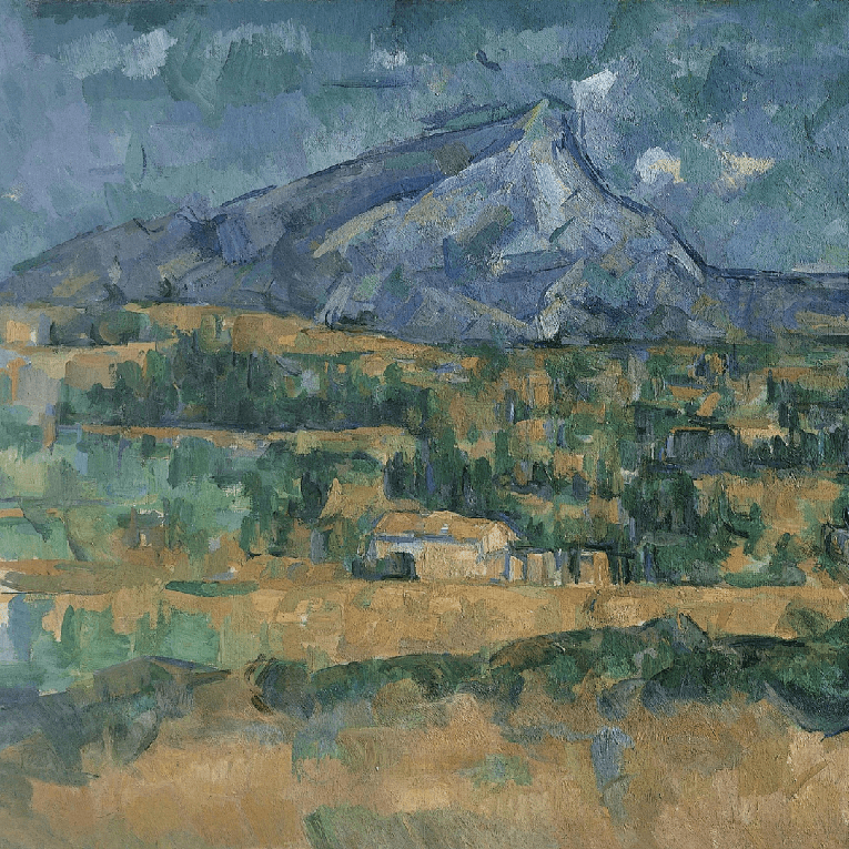 Peinture de la Sainte-Victoire par Paul Cézanne