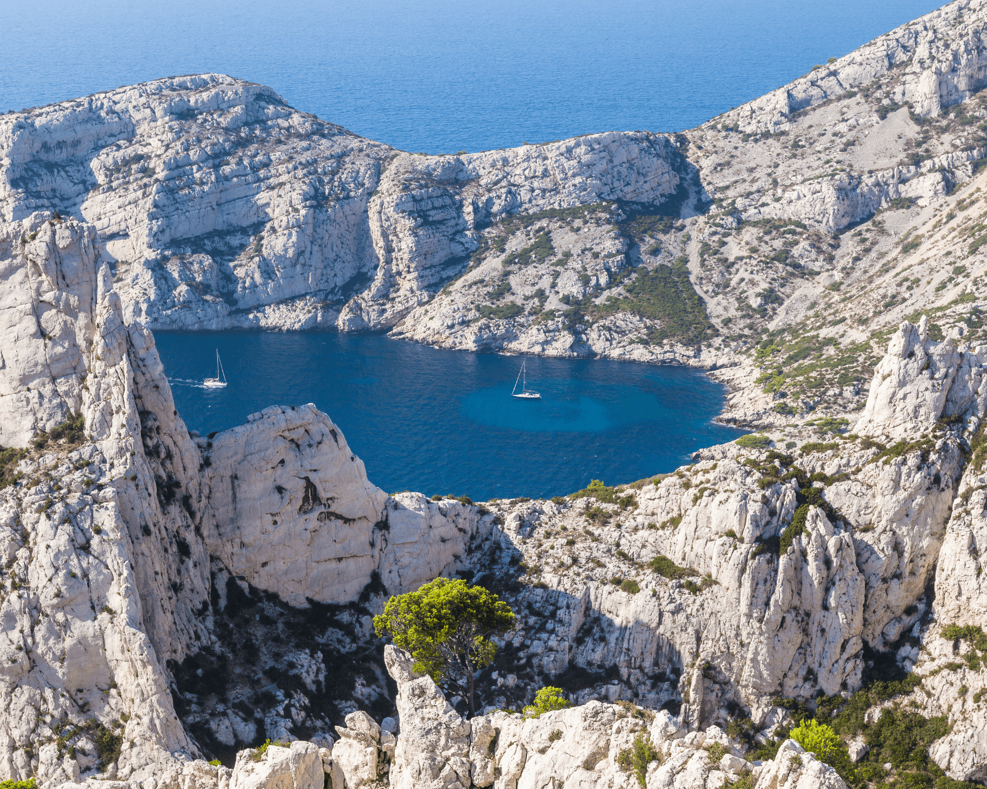 Calanques - automne provence