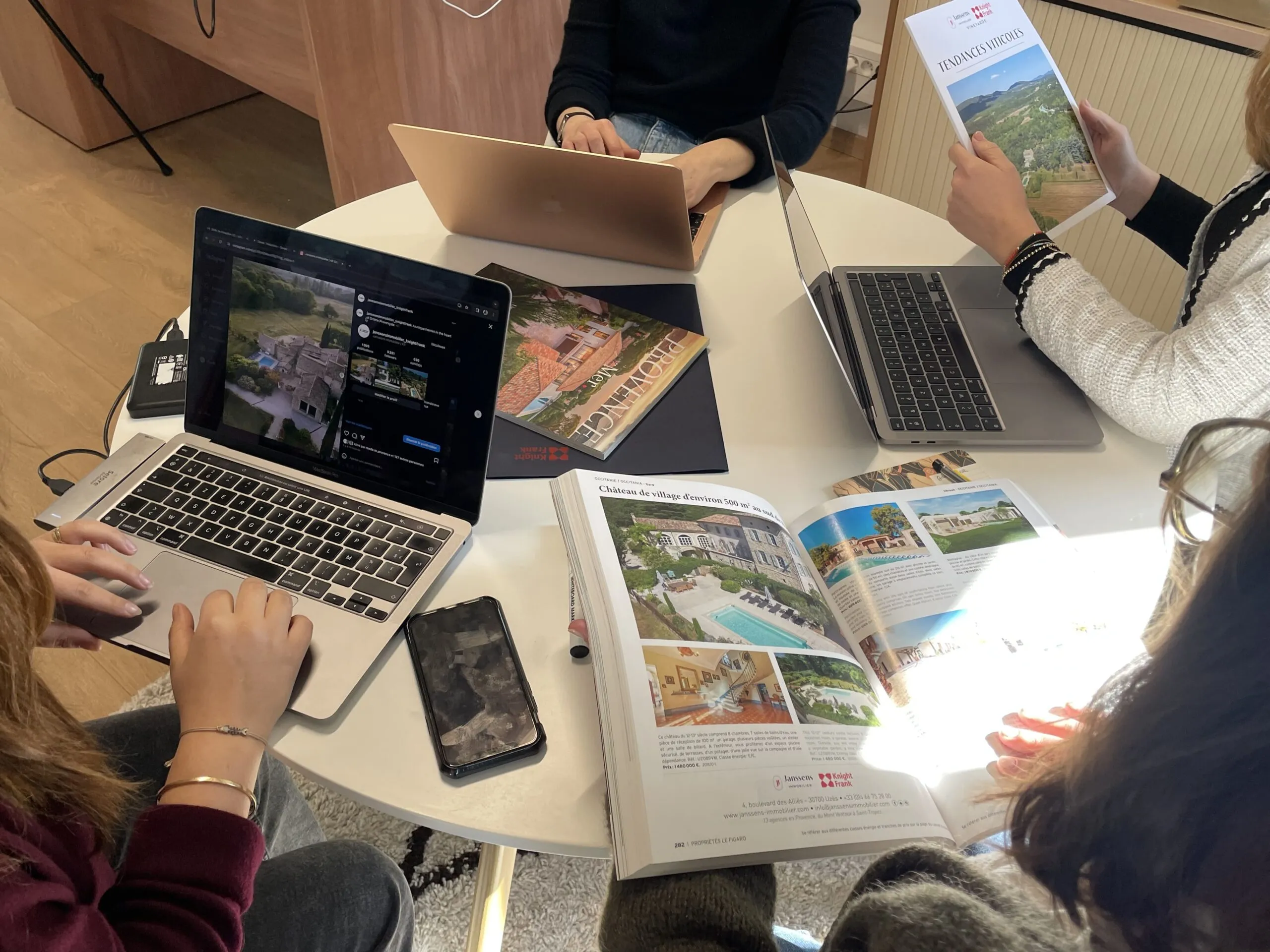 service marketing janssens immobilier