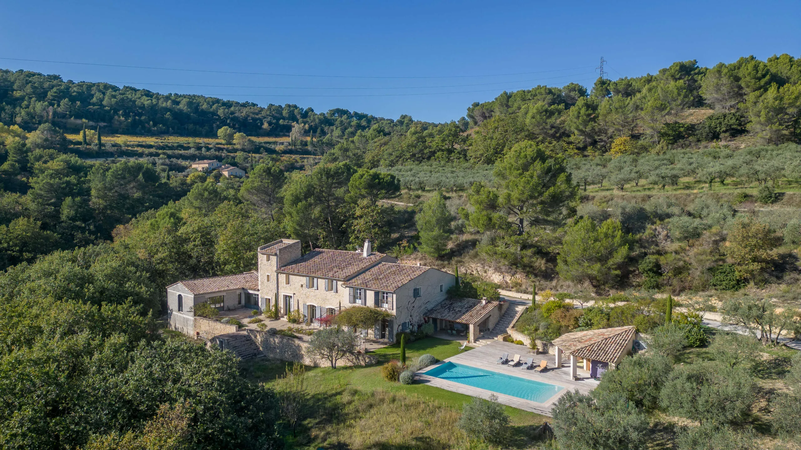 Propriété de luxe dans la Drôme Provençale